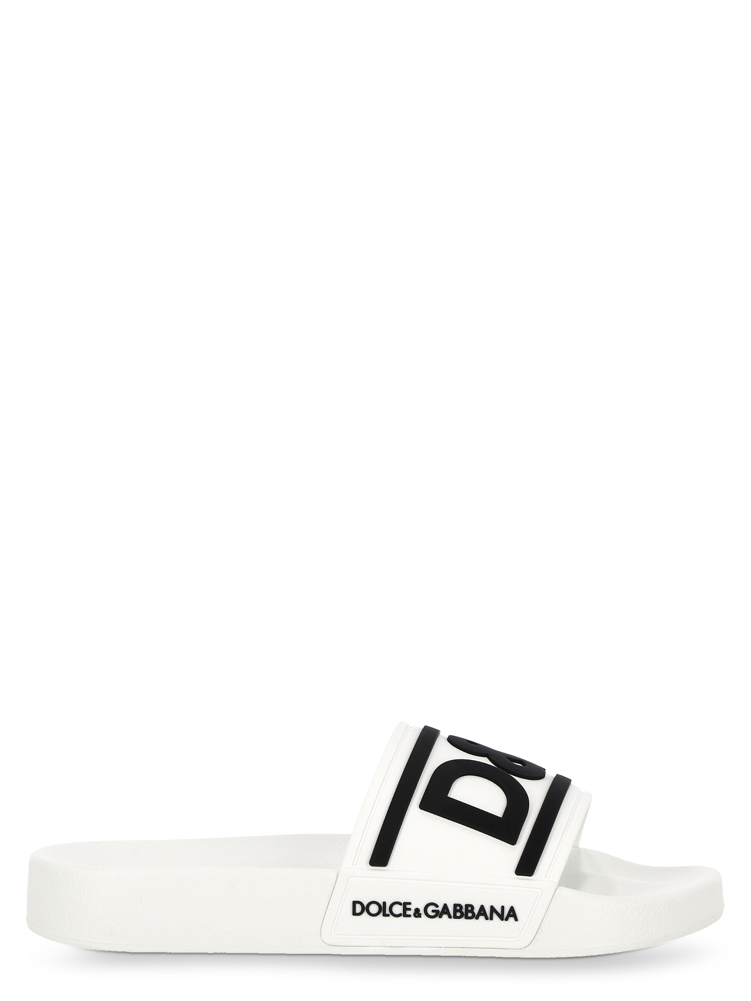 Sandales Pour Femme - Dolce & Gabbana - En Synthetic Fibers White - Taille: IT 35 - EU 35