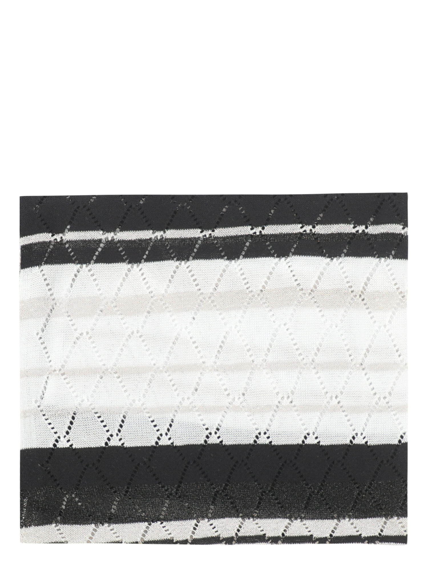 Missoni Femme Étoles et foulards Beige, Black, White Synthetic Fibers