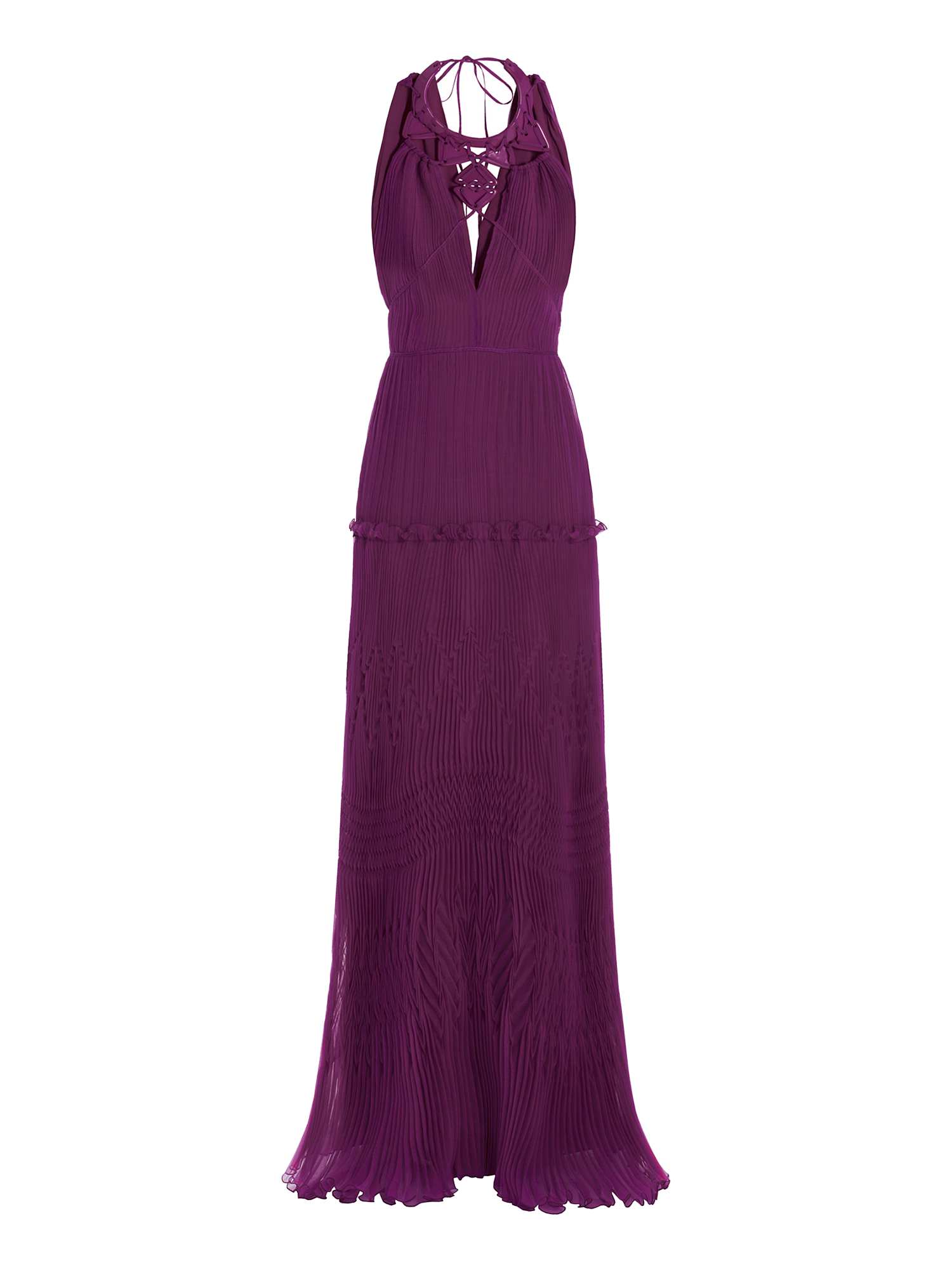 Condition: New With Tag,  Silk, Color: Purple - M - IT 42 -