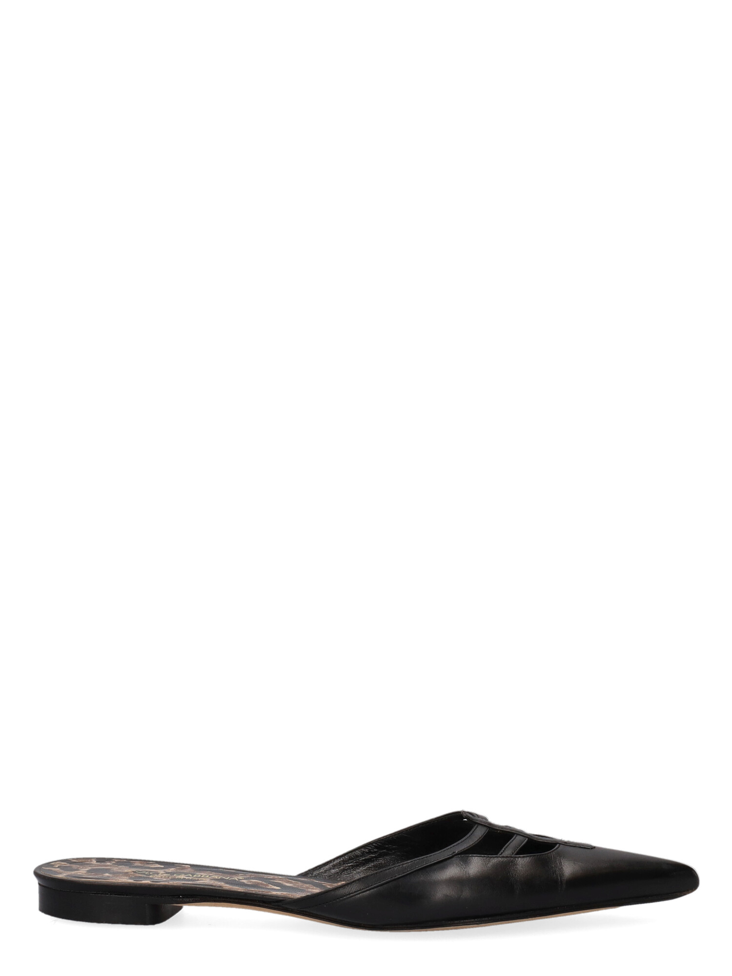 Dolce & Gabbana Femme Slippers Black Leather