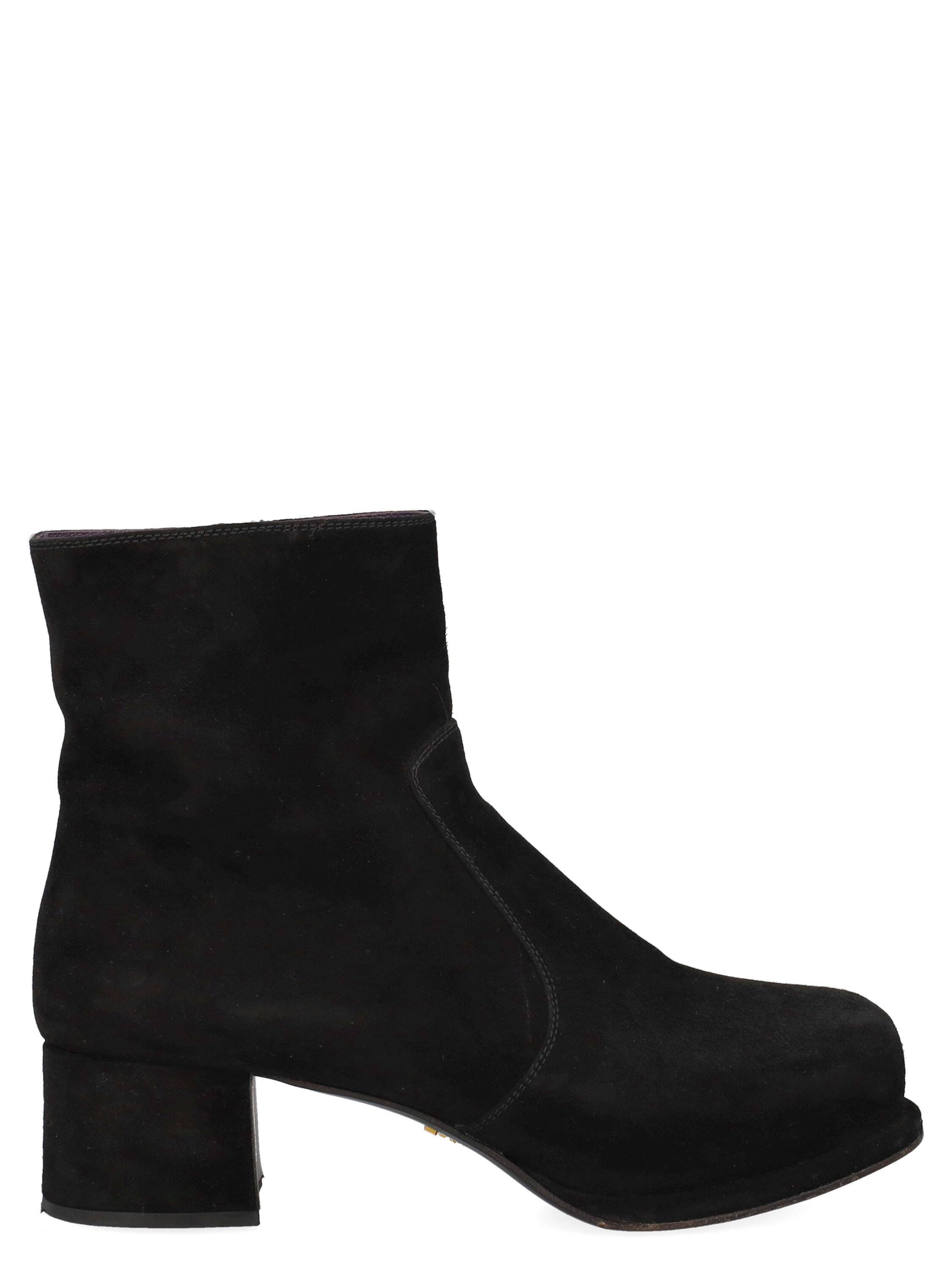 Pre-owned Prada Women's Ankle Boots -  - In Black It 36