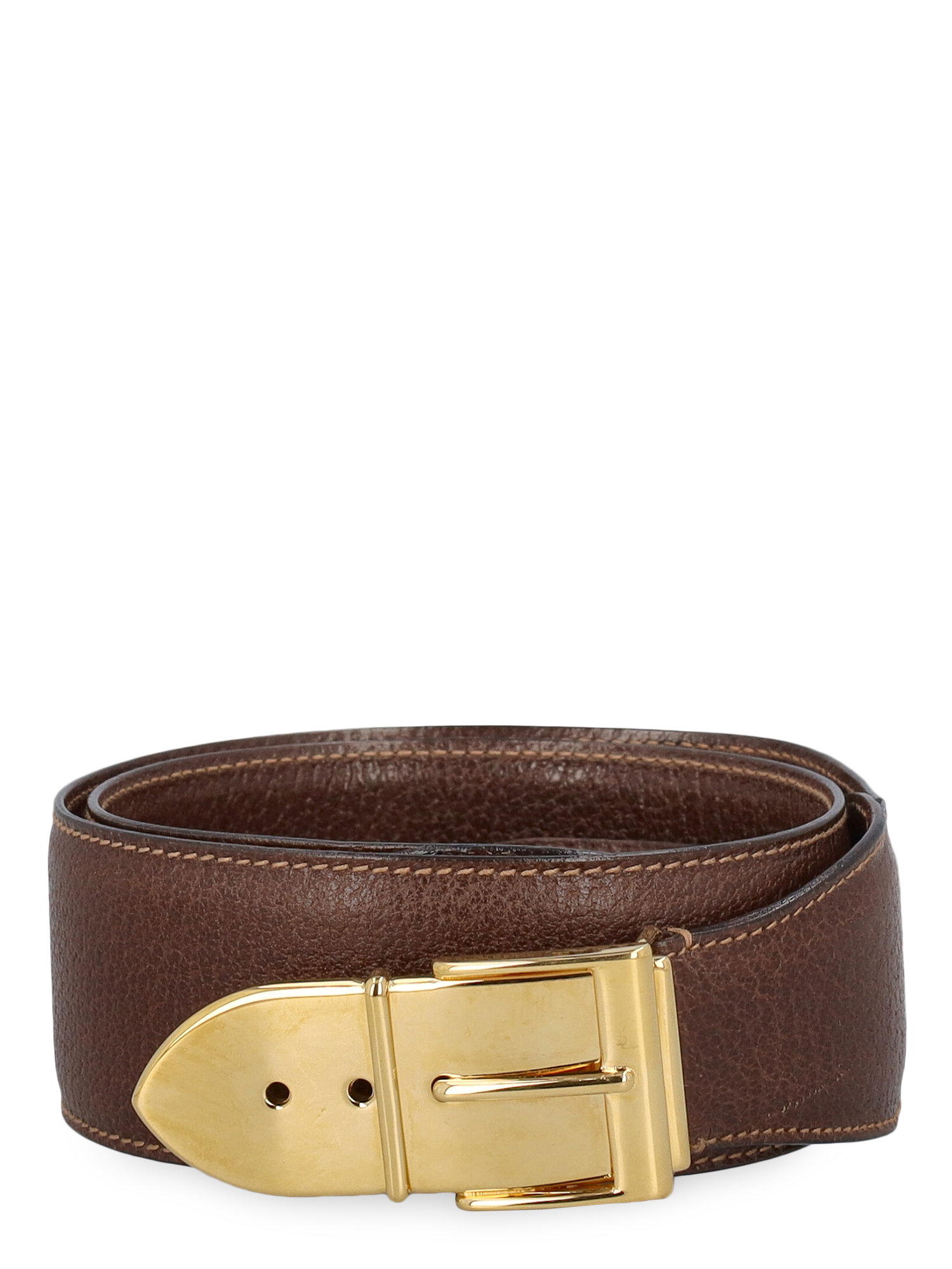 Pre-owned Gucci Women's Belts -  - In Brown Leather