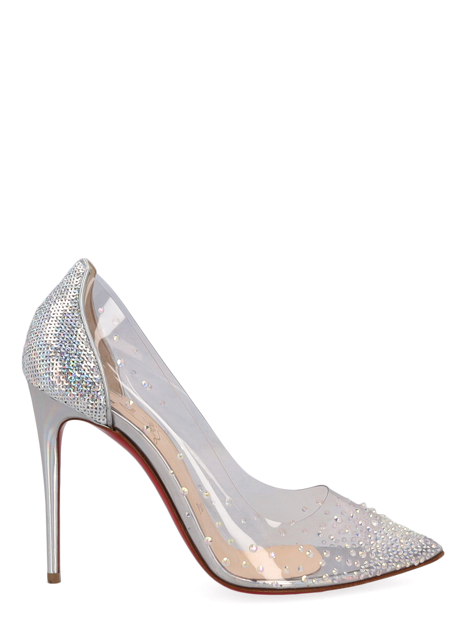 Pre-owned Christian Louboutin Women's Pumps -  - In Transparent It 36