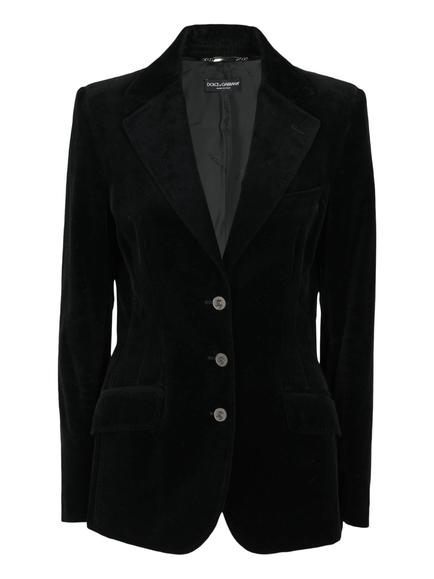 Pre-owned Dolce & Gabbana Women's Jackets -  - In Black Cotton